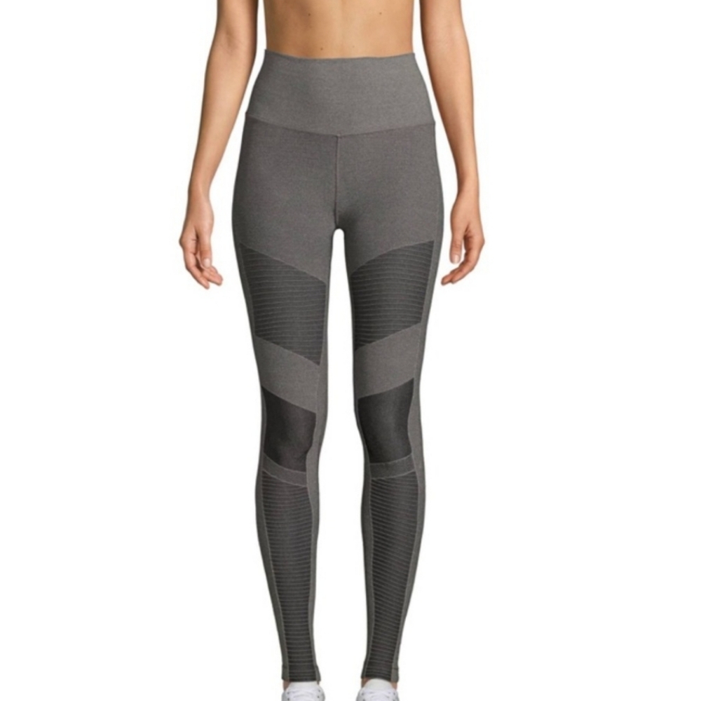 Alo Yoga High Waist Seamless Moto Legging Women's Lifting Sculpting Contouring S